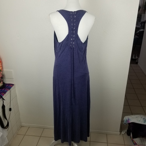 Anthropologie Melanie Lace-Up Back Maxi Tank Dress - Picture 8 of 13